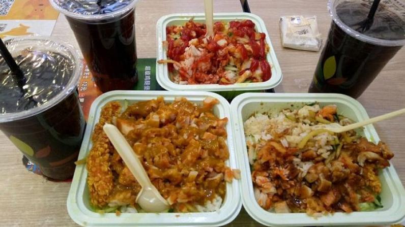 遇见你烤肉拌饭